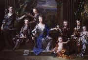 John Closterman Children of John Taylor of Bifrons Park oil painting